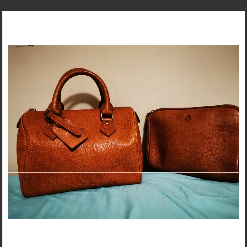 Ralph Lauren Boston with pouch